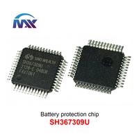 SH367309U TQFP48 Chip Penyeimbang Baterai SH367309U 048UR SH367309 Manajemen Perlindungan BMS Baterai Lithium Kendaraan Listrik