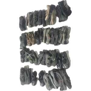 Chaussures de sécurité d'occasion pour hommes à embout d'acier, chaussures de travail usagées vendues au kilogramme en promotion - Product Image 2