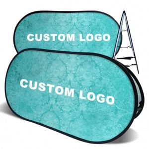 Expositor Publicitario Plegable con Logotipo Personalizado, Tipo A-Frame, Impresión a Doble Cara, para Eventos al Aire Libre - Product Image 2