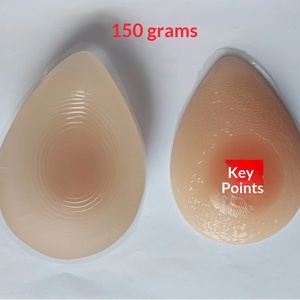 Prótesis Mamaria Postquirúrgica en Forma de Lágrima, de Dos Tonos, Realista al Tacto y Engrosada, Suministro Directo de Fábrica, ODM - Product Image 2