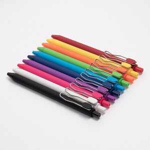 Macaron Colored Gel <b>Pens</b> Waterproof Shockproof Bullet Tip Plastic Body Customizable Logo Promotional Stationery Gift - Product Image 1