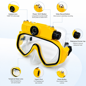 Cámara de Acción con Bajo MOQ, 2K 1080P, IP67 Impermeable, Gran Angular de 170°, Wi-Fi Inteligente, Control Remoto Inalámbrico - Product Image 4