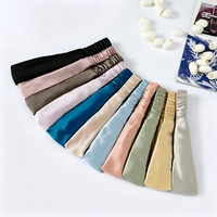 Nouveau serre-tête en soie 19 Momme large et élastique, 100% soie de mûrier, accessoire pour cheveux pour femme