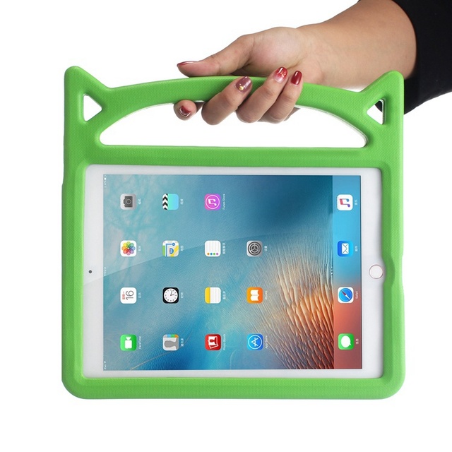 Smart Case Full Protection Kids Pencil Holder with Handle Shockproof Rugged Customized Designs for iPad 7th 8th 9.7 10.2 Inch