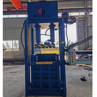 Presse à balles hydraulique verticale pour textiles, haute efficacité, automatique, durable, peu encombrante, pour le compactage du papier usagé