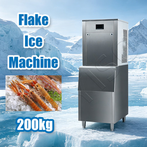 Machine à glaçons professionnelle YISO entièrement automatique avec trancheuse à glace en coquille pour la transformation des fruits de mer et de la viande - Product Image 3