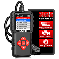 Lector de Códigos de Auto OBD2 LAUNCH CR300, Datos en Tiempo Real, Prueba de Voltaje de Batería, Lectura y Eliminación de DTCs, Comprobación de I/M, Disponible en Almacén de la UE