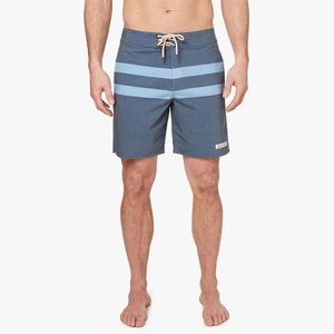 Vente en gros Short de bain personnalisé à séchage rapide pour <span class=keywords><strong>homme</strong></span> extensible dans les 4 sens, taille moyenne, poche imperméable, couleur unie, surf de plage - Product Image 3