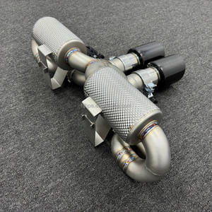 Convient pour <span class=keywords><strong>Porsche</strong></span> 992 Turbo Upgrade GT3 Catback Sports Exhaust - Product Image 3