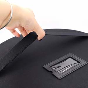 Wholesale Custom Hat Boxes Packaging With Logo, Hard Shell Carrying Storage Round Travel Hat <b>Box</b> - Product Image 4