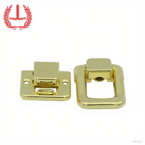 <b>Clip</b> <b>Buckle</b> Metal Gold For Bags Wooden Box Durable Hardware - Product Image 2
