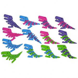 Modèle de jouet pour enfants imprimé en 3D, dinosaure réaliste articulé en trois dimensions, 2026 - Product Image 1