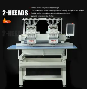 Machine Factory Sale Computer Embroidery Machine 2 Heads Cap Embroidery Machine Multi Needles Embroidery Machine