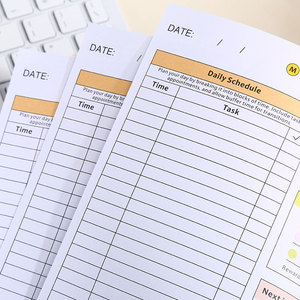 Inspirador A5 tamaños PP cuaderno encuadernado en espiral diario rastreador de hábitos y organizador diario citas motivacionales diario rastreador de objetivos - Product Image 3