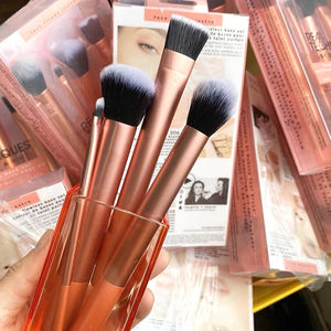 Juego <span class=keywords><strong>de</strong></span> brochas <span class=keywords><strong>de</strong></span> maquillaje facial <span class=keywords><strong>de</strong></span> lujo, 5 uds., Base impecable, rubor, sombra <span class=keywords><strong>de</strong></span> <span class=keywords><strong>ojos</strong></span>, herramientas <span class=keywords><strong>de</strong></span> belleza <span class=keywords><strong>de</strong></span> fibra sintética con <span class=keywords><strong>brocha</strong></span> <span class=keywords><strong>de</strong></span> afeitar, caja <span class=keywords><strong>de</strong></span> embalaje - Product Image 3