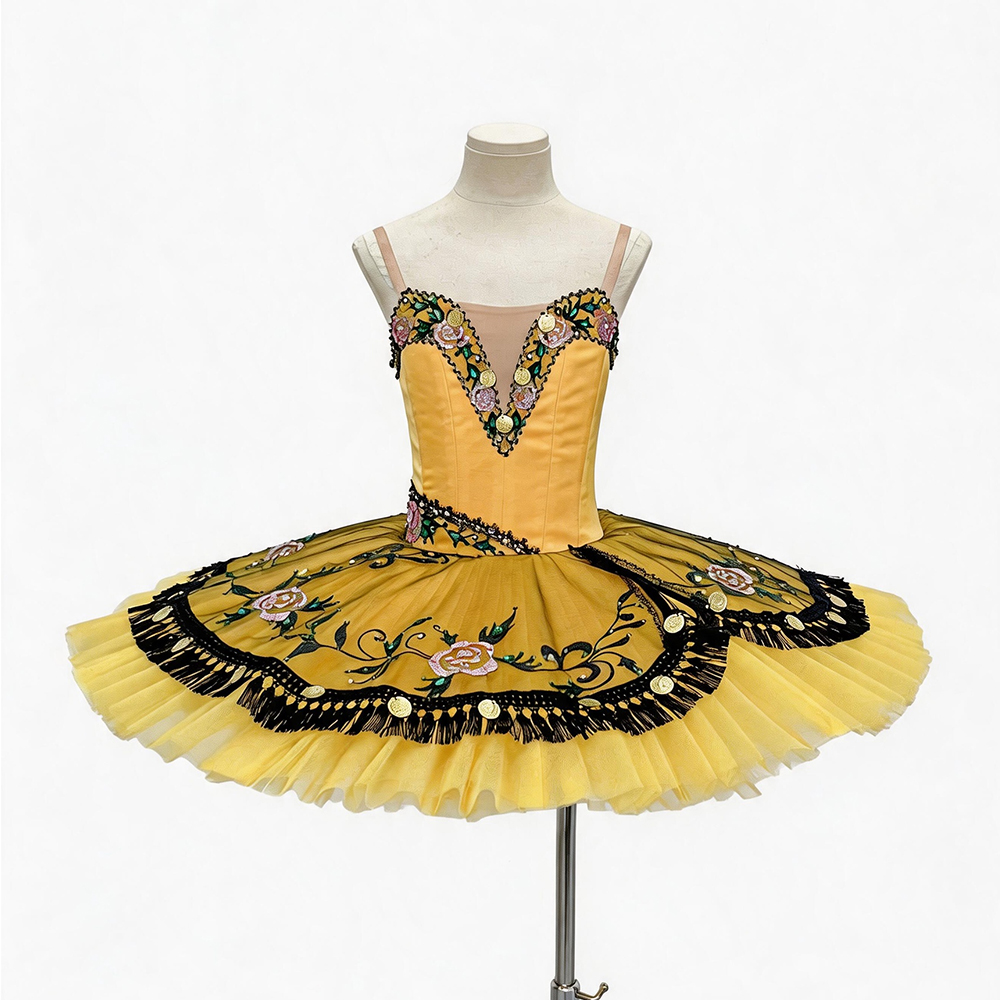 Tutu de ballet doré