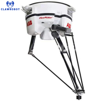 Bras robotique Delta ABB 4 axes, charge utile 1 kg, robot Delta avec vision, convoyeur, robot de préhension et de placement pour la transformation alimentaire