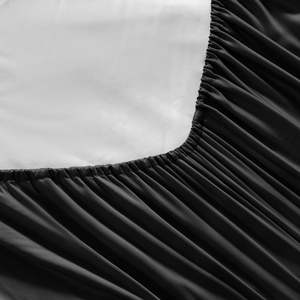 100% ensemble de <span class=keywords><strong>draps</strong></span> en bambou de refroidissement pour les dormeurs chauds drap-<span class=keywords><strong>housse</strong></span> évacuant l'humidité avec poche profonde de 40cm <span class=keywords><strong>draps</strong></span> de literie doux et soyeux - Product Image 6