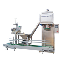 Machine de remplissage semi-automatique intelligente à commande PLC 5-50 kg, haute productivité, pour granulés, graines, céréales, sachets en papier