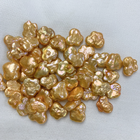 Perles d'eau douce baroques irrégulières en forme de cœur, colorées, revêtement arc-en-ciel, perles en vrac, 9 couleurs, pour bijoux faits main par des designers