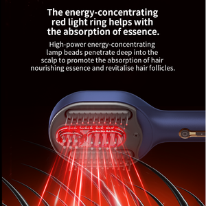 Logo su misura Multi funzionale portatile massaggio pettine testa del cuoio capelluto elettrico per la crescita dei capelli olio massaggiatore pettine per testa Spa - Product Image 4