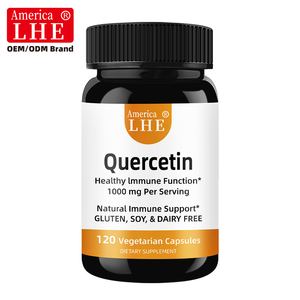 Cápsulas Vegetarianas de Quercetina Shecome Certificadas por GMP, Apoyan la Salud Inmune y Respiratoria para Hombres y Mujeres, Suplemento de Quercetina - Product Image 6