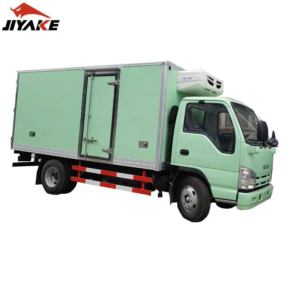 Low Price Refrigerator Container Box Hotel Resort Used Food Delivery Trucks Refrigerated Truck for frozen food transport