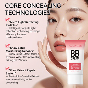 Crème <span class=keywords><strong>BB</strong></span> longue tenue, soin de la peau, légère, non grasse, fond de teint, fabricant OEM ODM - Product Image 2
