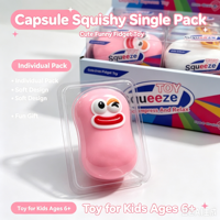 Jouet Squishy en forme de savon, mignon, à presser, anti-stress, sensoriel, cadeau de fête pour enfants, vente en gros