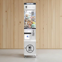 Petite mini machine à griffes d'arcade à pièces pour enfants avec lecteur de carte de crédit