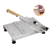 Machine à découper et à façonner manuelle de table pour nougat, caramel aux cacahuètes, fudge et bonbons durs