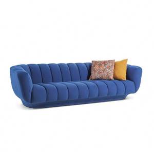 Ensemble de canapés modulaires en tissu en forme de U, design moderne et créatif Suessen 2024, avec pieds en bois, nouvelle arrivée pour le salon - Product Image 4