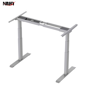 Escritorio eléctrico de doble motor de alta calidad OEM de diseño moderno de Ode con elevación automática y función convertible de altura ajustable - Product Image 1
