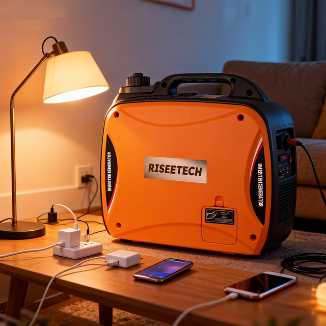 2500W Portable Inverter Generator Pure Sine Wave & Low Noise Budget-friendly Power for Home Use Available Multiple Colors