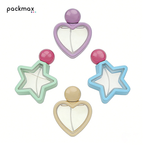 Star/Heart Shape Card-Type Fine Mist <b>Spray</b> <b>Bottle</b> Premium <b>Empty</b> Perfume <b>Bottle</b>, Travel Refillable Container, Cosmetic Packaging - Product Image 3