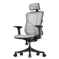 Chaise de bureau ergonomique JNS, best-seller, avec réglage de la hauteur du dossier, accoudoirs réglables en 3D, chaise en maille
