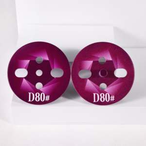 4'' 80 #   Disco de Diamante para Pulir Pisos de Concreto con Segmentos Gruesos para Eliminar Revestimientos de Terrazo - Product Image 4