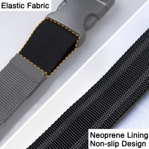 IDOGEAR戦術弾性バンドストラップ太ももホルスター脚ハンガー太ももストラップクイックリリースバックル付き - Product Image 4