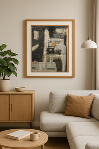 Nhật Bản hiện đại nội thất ghế đối tượng phòng khách thiết kế tường sơn cho trang trí - Product Image 2