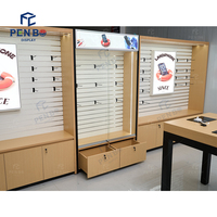 Magasin de téléphonie mobile moderne Design d'intérieur Magasin de téléphonie cellulaire Décoration et présentoir Solutions de compteurs mobiles