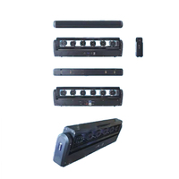 LED 6x500MW 6 yeux Full Color Laser Bar Beam Dmx Moving Head Stage Lighting