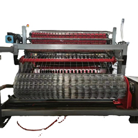 Nœud fixe galvanisé à chaud entièrement automatique à grande vitesse en usine/Machine de production de clôtures pour moutons cerfs