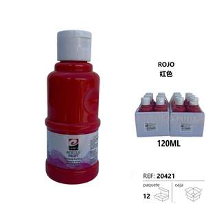 Pittura Acrilica Rossa di Alta Qualità Rojo, Prodotto Premium nella Categoria delle Vernici Acriliche - Product Image 1