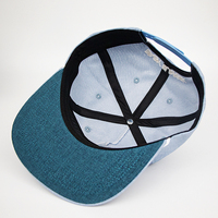 Topi Snapback Vintage 5 Panel Pria Bordir Tanpa Struktur dengan Penutup Snap Back Grosir Topi Golf Tali Kustom untuk Peningkatan Merek