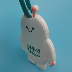 Custom Cute Cartoon PVC Luggage Tag for Kids Travel <b>Suitcase</b> Bag Decoration Promotion Gift PVC Lovely <b>Suitcase</b> Tags for Bags - Product Image 4