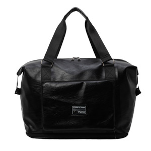 Sac de voyage de beauté en PU avec logo personnalisé, léger et portable, organiseur de soins de la peau pour les vacances, sac à chaussures de voyage anti-poussière - Product Image 6