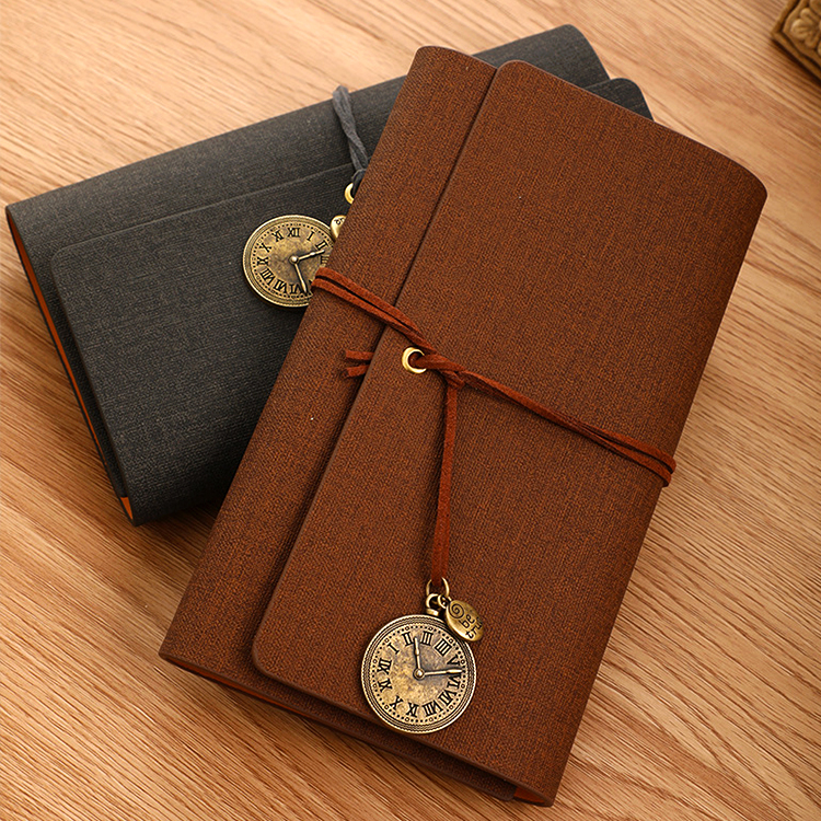 Индивидуальный кожаный блокнот А5, бюджет, благодарность, путешествия, журнал, Деловая программа, блокнот