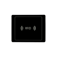 Lecteur RFID UHF de bureau ISO18000-6C 860-960Mhz, performances stables, prise en charge de la communication RS232, matériau ABS