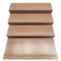 470*1200mm Rutschfeste Holzoptik-Treppenfliese, Robuste Holzstufenbeläge, Matt für Außenstufen