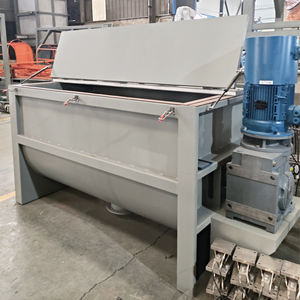 Agitateur mélangeur en acier inoxydable de qualité alimentaire, capacité de 100 L, tension 110-480 V, mélange précis de la farine, de l'amidon, des additifs alimentaires, moteur - Product Image 3